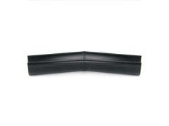 115mm Half Round Black Coated Galvanised Steel 135degree Internal Gutter Angle
