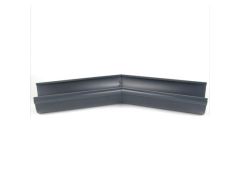 125mm Half Round Anthracite Grey Galvanised Steel 135degree  Internal Gutter Angle