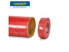 50mm Harmer SML Cast Iron Soil & Waste Above Ground Pipe - End Caps - Tapped