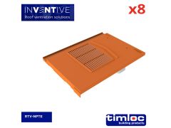 Non-Profile Tile Vent Terracotta - pack of 8