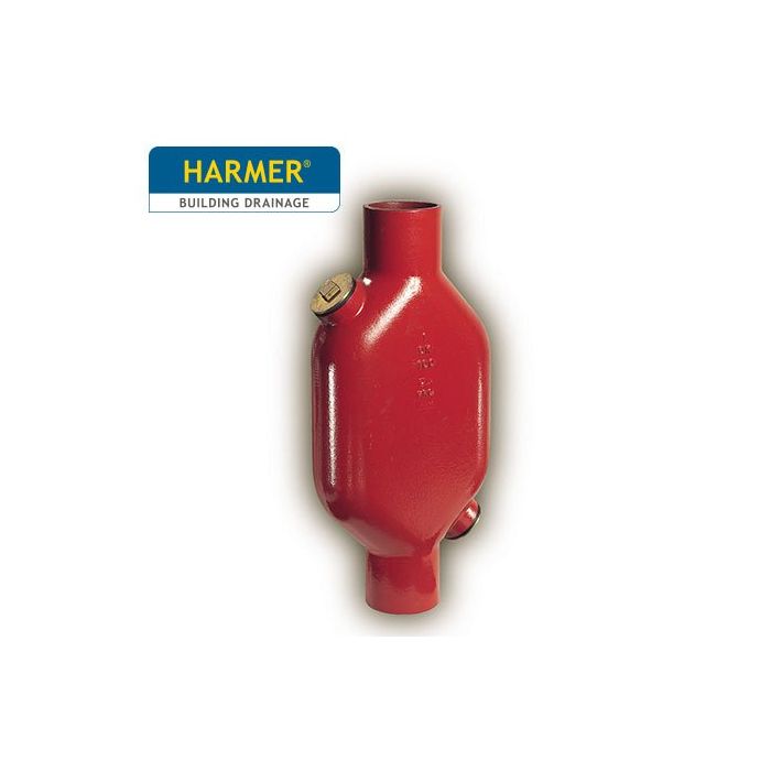 150mm Harmer SML Cast Iron Soil & Waste Above Ground Pipe - Rainwater Stench Traps