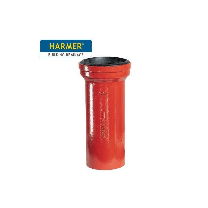 150mm Harmer SML Cast Iron Soil & Waste Above Ground Pipe - Sleeved Connector