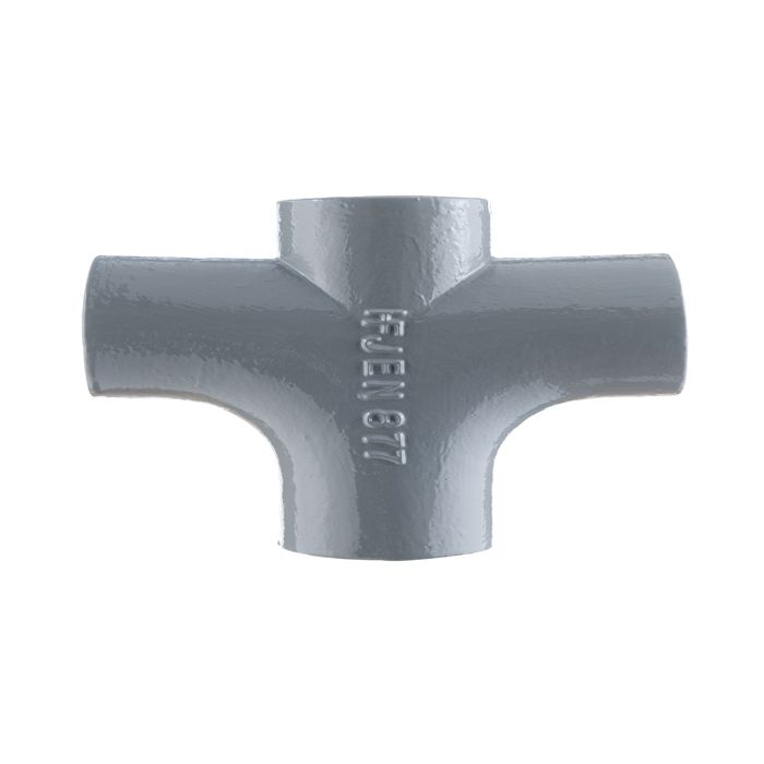 150x100mm Hargreaves Halifax Drain Cast Iron 88 Degree Double Radius Curve Branch