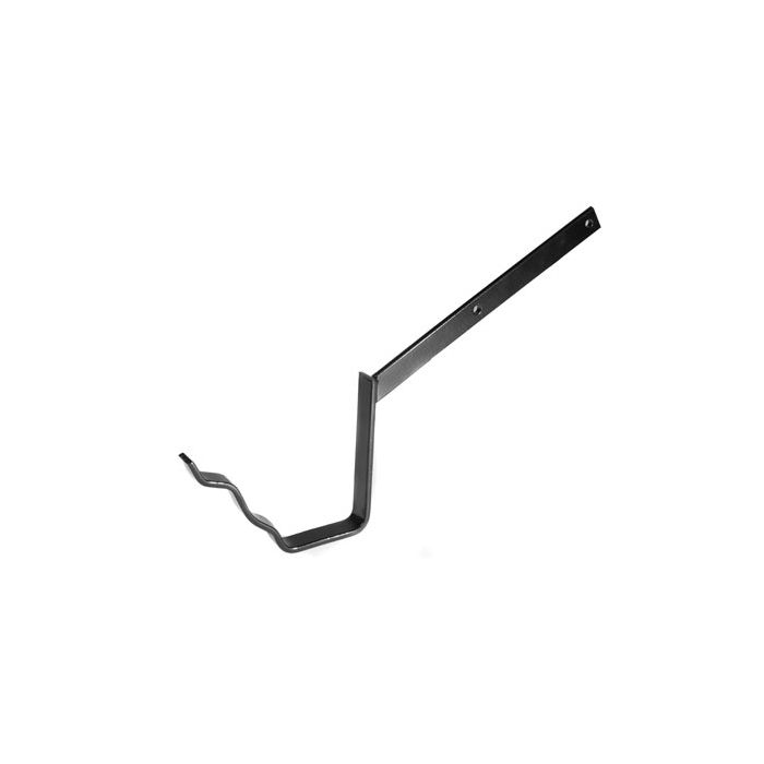 100x75 (4"x 3") Moulded Side Fix Rafter Bracket for Cast Iron Gutter  - Black