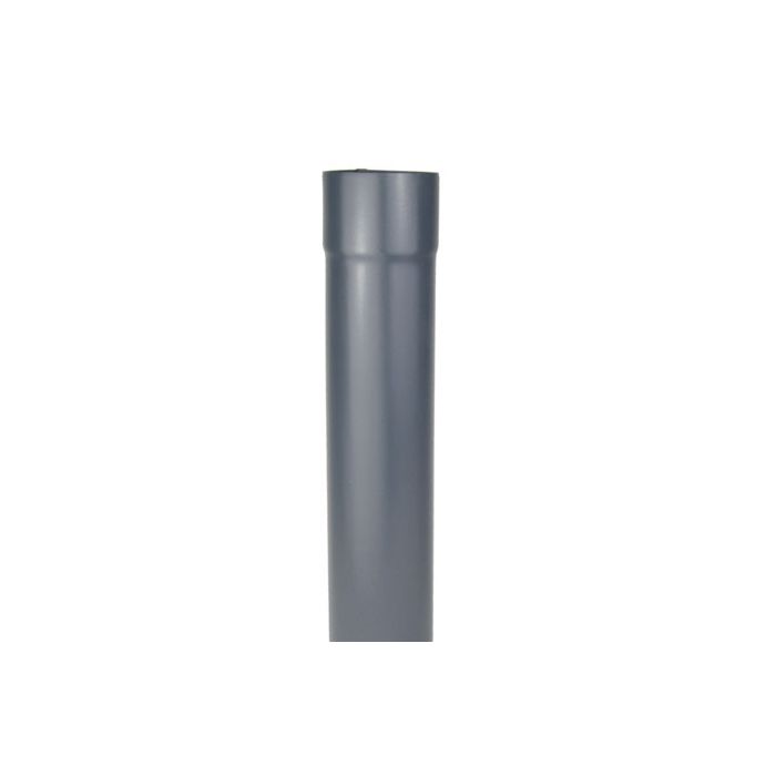 60mm Anthracite Grey Galvanised Steel Downpipe 3m Length