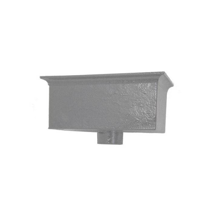 Cast Iron H42(14) Ornamental Hopper - 355x184x150mm  - Transit Primed