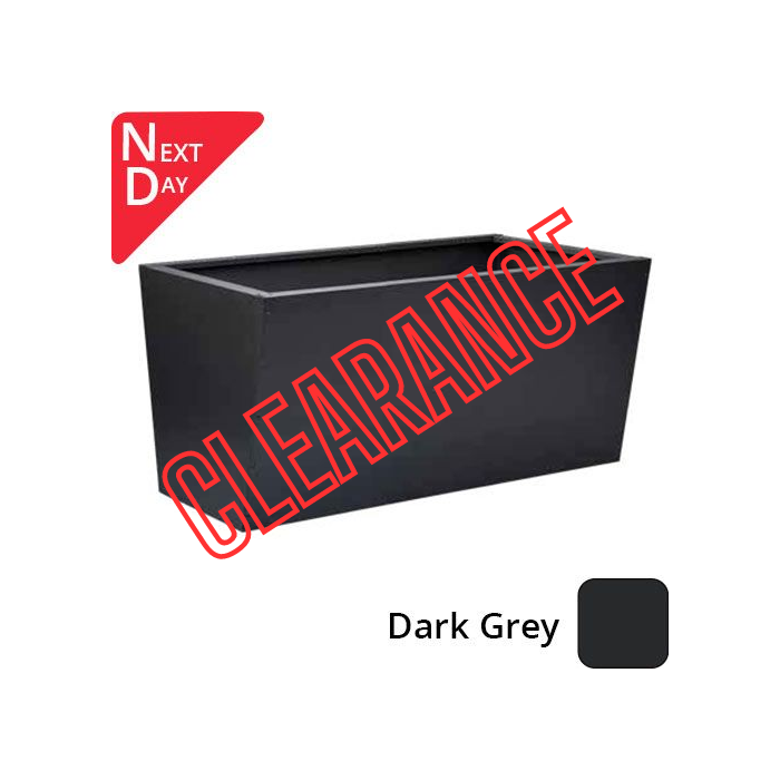 Valenta Aluminium Raised Bed / Planter - 1500x900x800mm - Dark Grey 