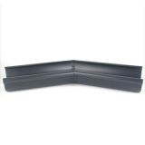 115mm Half Round Anthracite Grey Galvanised Steel 135degree  Internal Gutter Angle