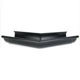 115mm Half Round Black Coated Galvanised Steel 135degree External Gutter Angle

