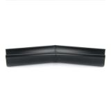 115mm Half Round Black Coated Galvanised Steel 135degree Internal Gutter Angle
