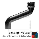 ) Cast Iron Downpipe Offset 610mm (24