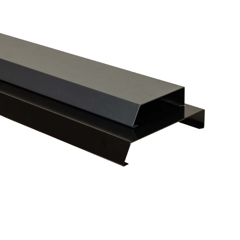 Black and grey AluEdge Trims